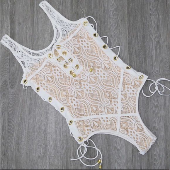 Other - ❗️SALE ❗️White Lace One Piece Other - ❗️SALE ❗️White Lace One Piece